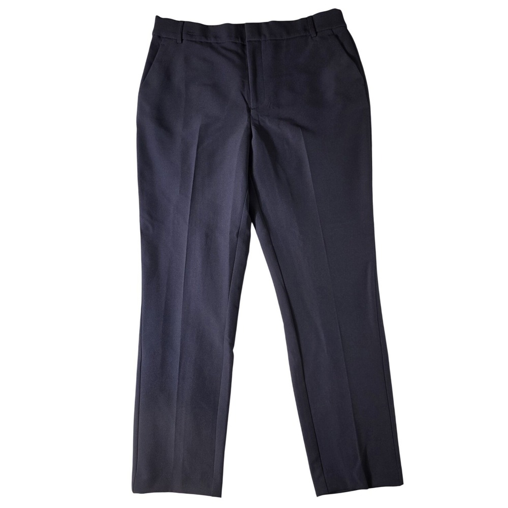 Nine West Mid‎ Rise Skinny Navy Size 14 Office pants New